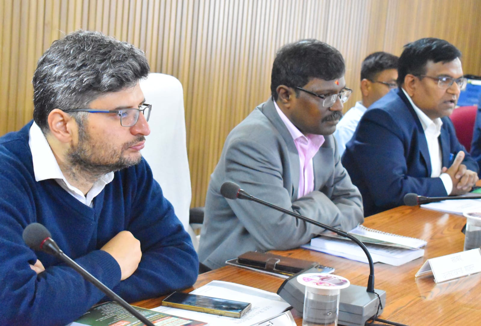 An important meeting regarding UCC was held in the district auditorium under the chairmanship of Registrar General UCC Dr. V. Shanmugam