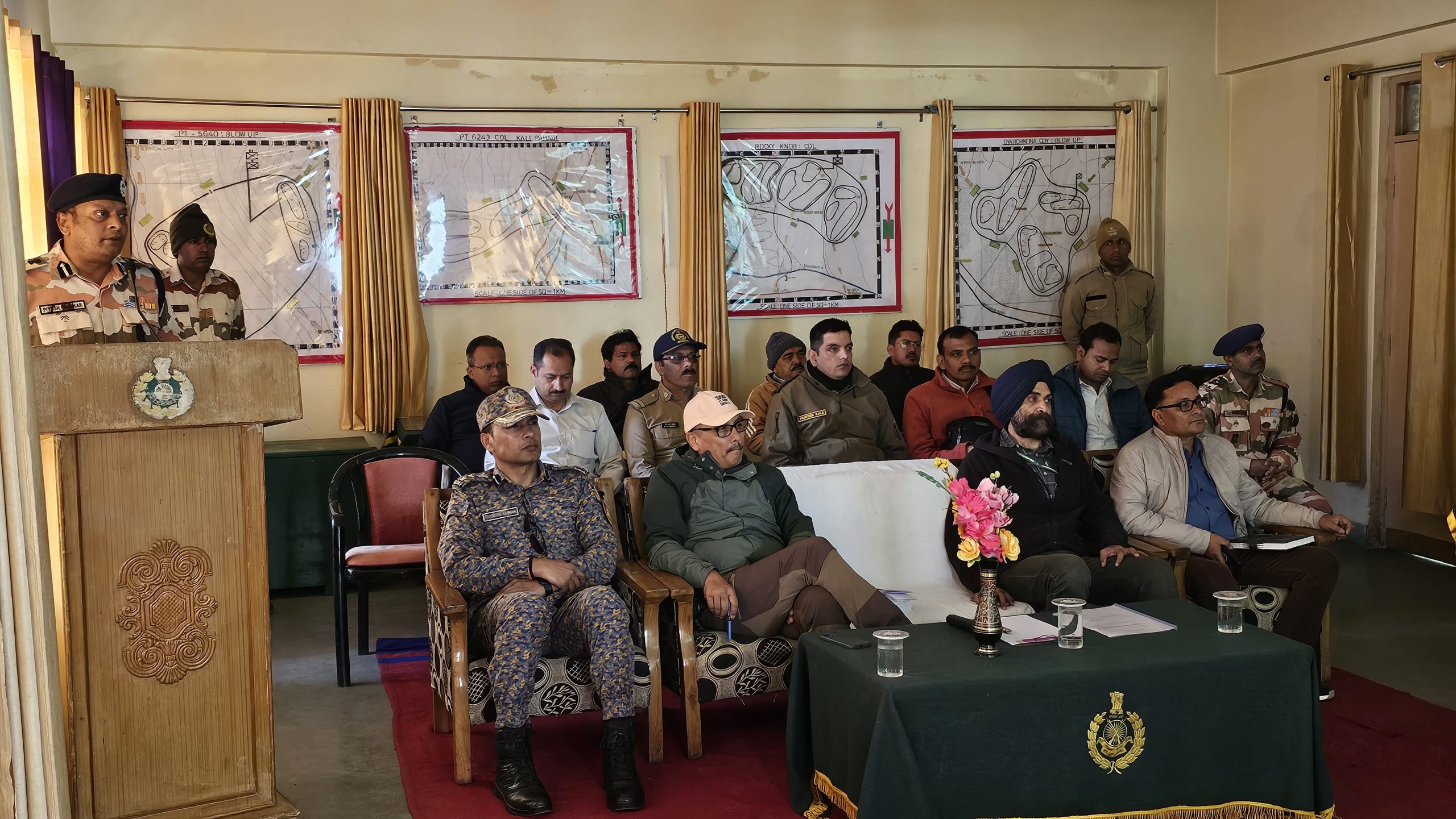 एनडीएमए की टीम ने किया माणा हिमस्खलन क्षेत्र का स्थलीय निरीक्षण।