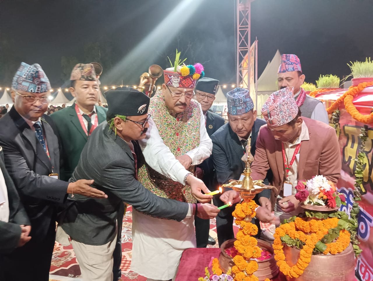 परंपराओं की महक और उत्साह की चमक—गढ़ी कैंट में गूँजी गोरखा संस्कृति