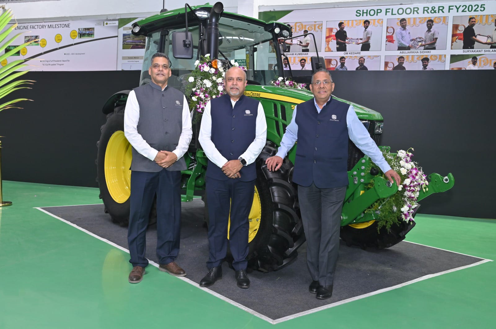 जॉन डियर पावर एंड टेक्‍नोलॉजी ने भारत में 5एम सीरीज का 5130M (130 HP) ट्रैक्टर पेश किया