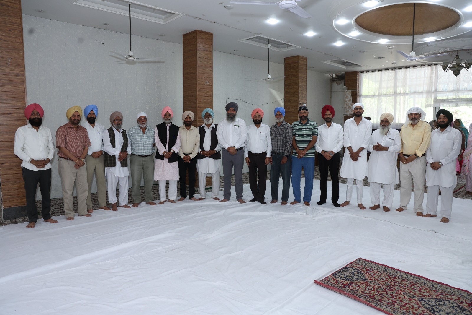 जद सिक्ख वेलफेयर एसोसिएशन ने " ज्ञानकसर ठाठ " चन्द्र रोड में बैशाखी का प्रोग्राम किया आयोजित