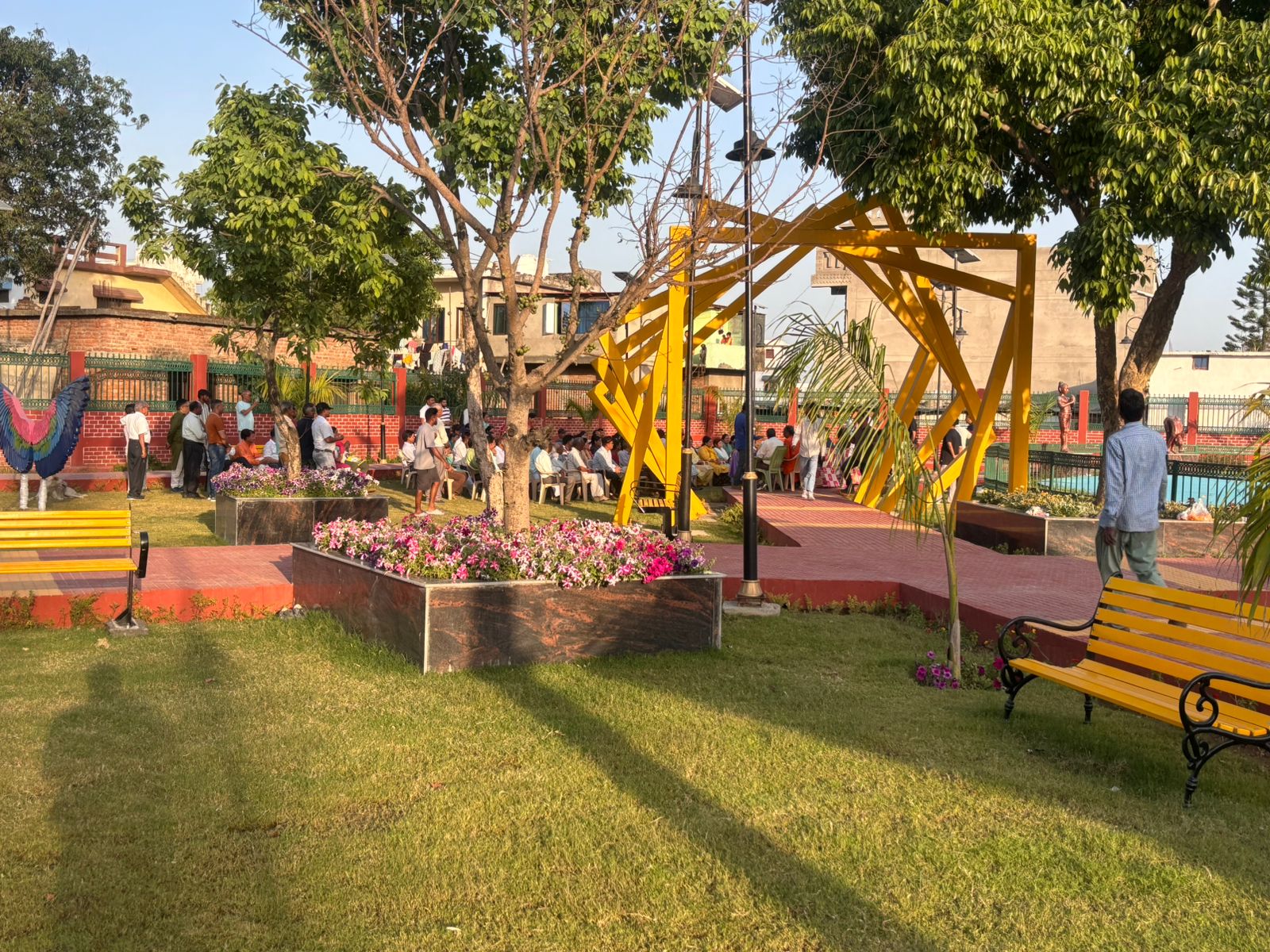 धामी मॉडल पर काम : मियावाला में तालाब का कायाकल्प,जनता को मिला आधुनिक पार्क