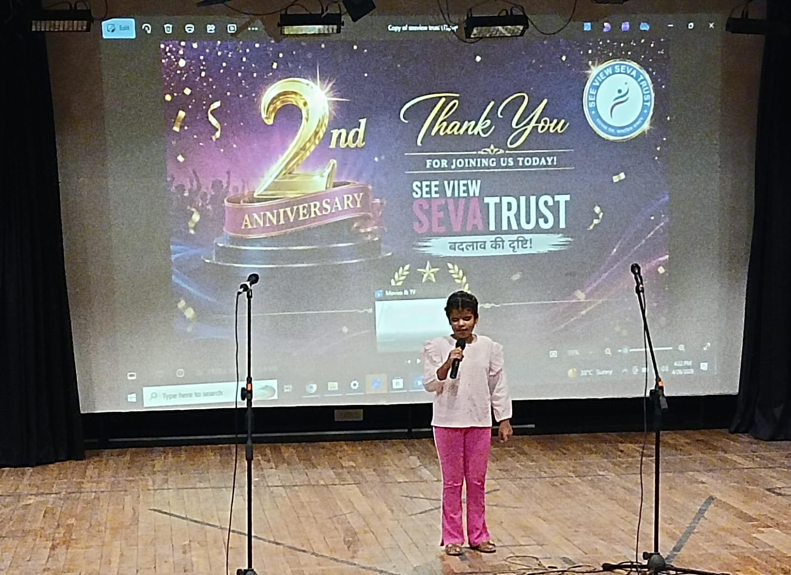 On the foundation day of Seaview Seva Trust, differently-abled children enthralled the audience with their cultural performances.