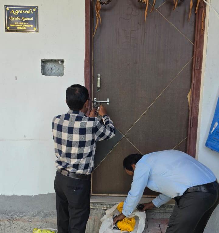 धर्मपुर और कॉवली में अवैध निर्माण सील, सेलाकुई में 20 बीघा प्लॉटिंग ध्वस्त